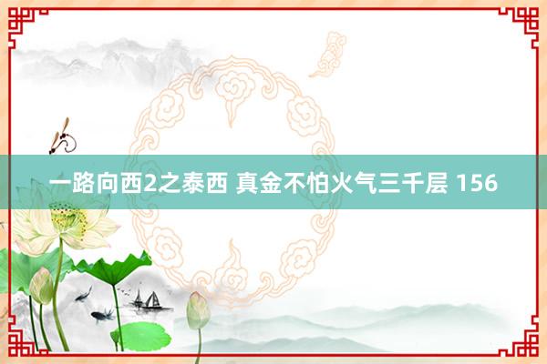 一路向西2之泰西 真金不怕火气三千层 156