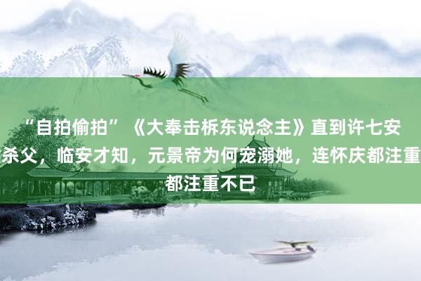 “自拍偷拍” 《大奉击柝东说念主》直到许七安弑君杀父，临安才知，元景帝为何宠溺她，连怀庆都注重不已